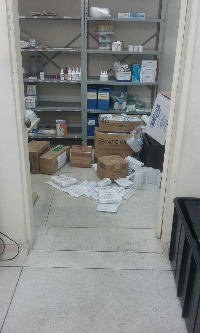 ​Mais uma UBS é alvo de assaltantes