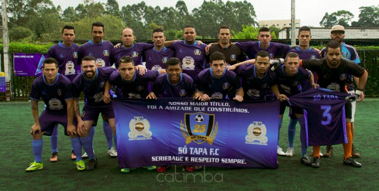 Time recém formado de Embu das Artes, o Só Tapa F.C. encanta em sua primeira final