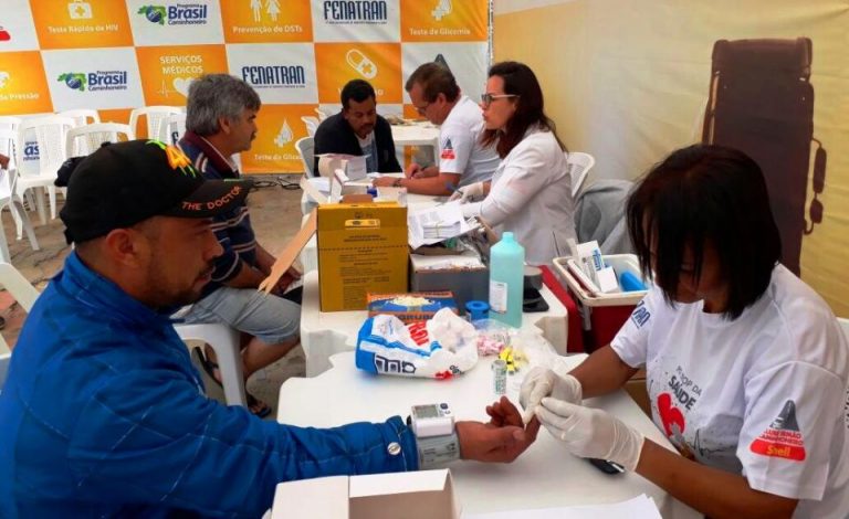 Autarquia de Saúde participa do projeto Saúde na Estrada em Itapecerica
