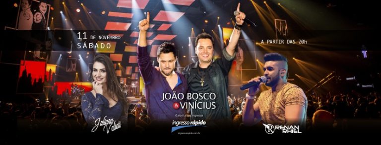 Show de João Bosco & Vinicius é neste sábado no Vinttage Music em Taboão da Serra