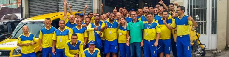 Carteiro Denivaldo retorna aos trabalhos no CDD de Embu das Artes