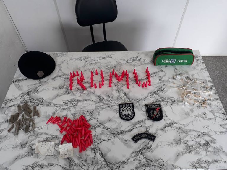Romu prende homem com drogas no Santa Clara