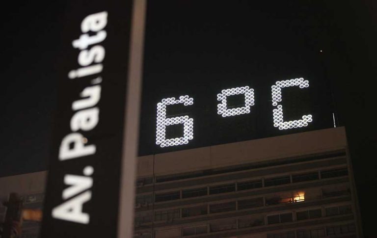 Após recorde de frio, saiba quando temperatura em SP voltará a subir