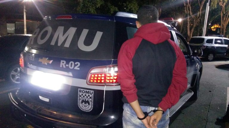 GCM prende ladrão de carro no Jd. Santa Tereza
