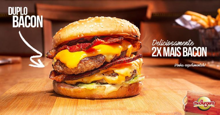The Burgers Taboão passa a entregar as delicias do cardápio direto na sua casa