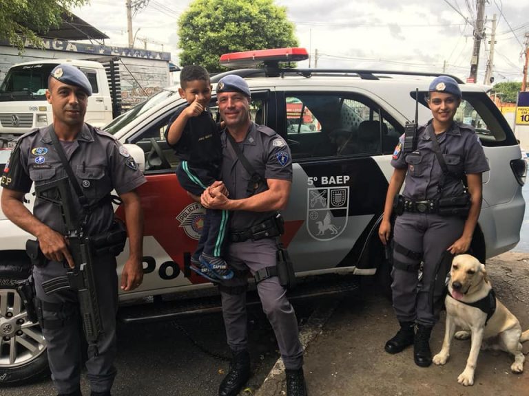 PM realiza boa ação para família carente