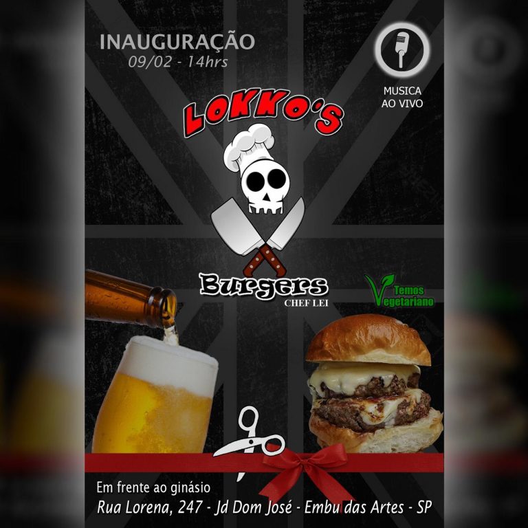 Lokko’s Burgers abre as portas neste sábado em Embu das Artes