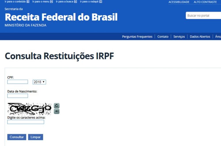 Receita abre na sexta consultas a novo lote residual de restituições