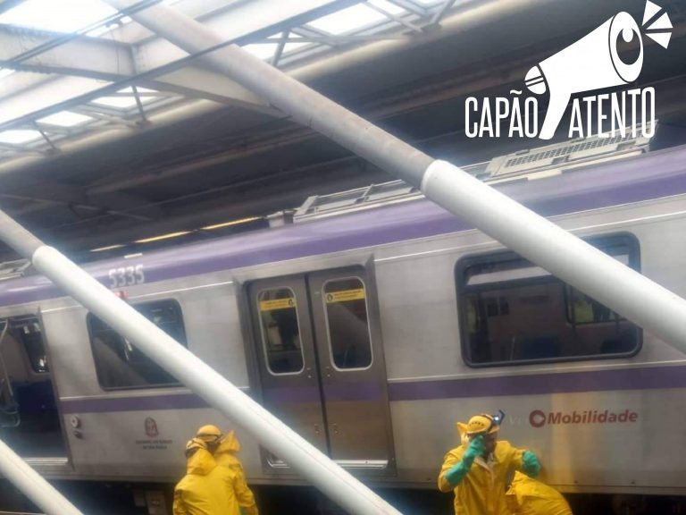 Uma pessoa morre atropelada na Estação Santo Amaro