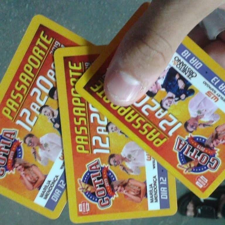 Ingressos à venda da Festa do Peão de Cotia