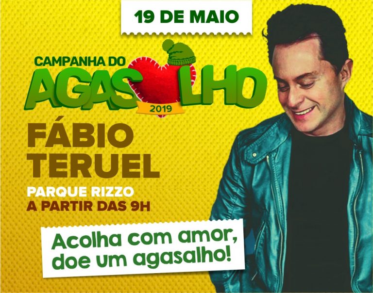 Campanha do agasalho com a presença de Fábio Teruel em Embu das Artes