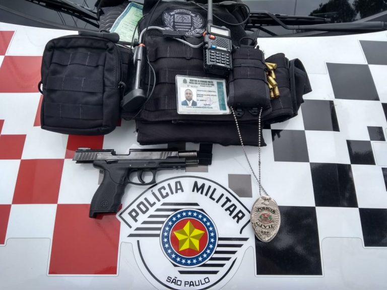 Falso policial civil é preso em Embu das Artes