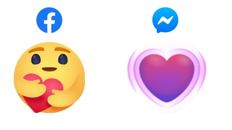 Facebook e Messenger ganham reações para expressar empatia na quarentena
