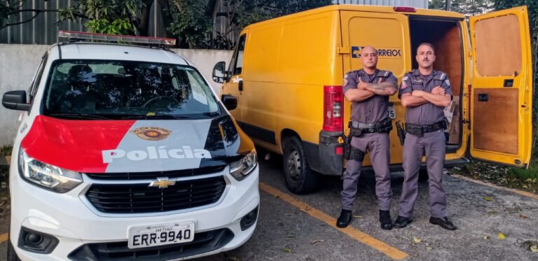 PM prende homem acusado de roubo com cargas dos Correios em Embu das Artes