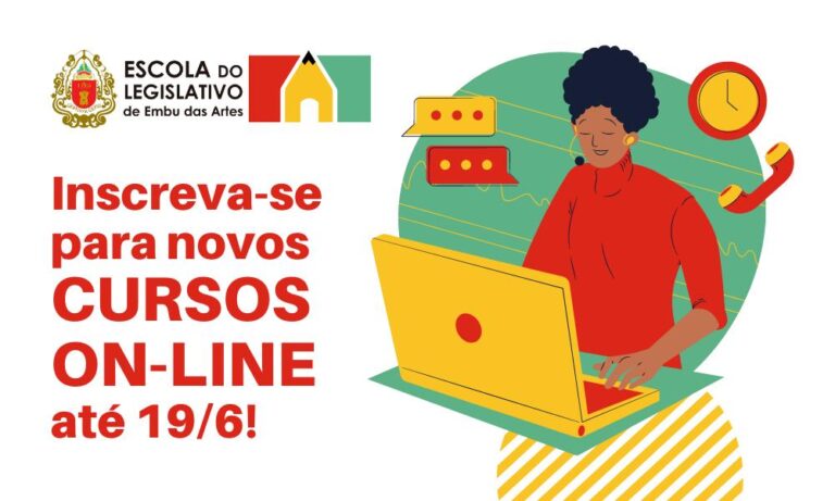 Câmara de Embu abre inscrições para três cursos on-line