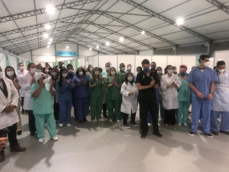 Prefeitura encerra as atividades do 1° Centro Médico de Combate ao Coronavírus