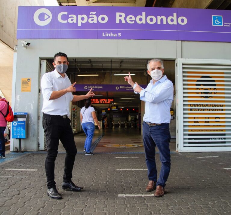 Márcio França visita Capão Redondo com Prof. Herbert Melo, liderança da região