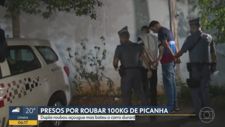 Criminosos roubam mais de 100 kg de picanha avaliados em R$ 30 mil