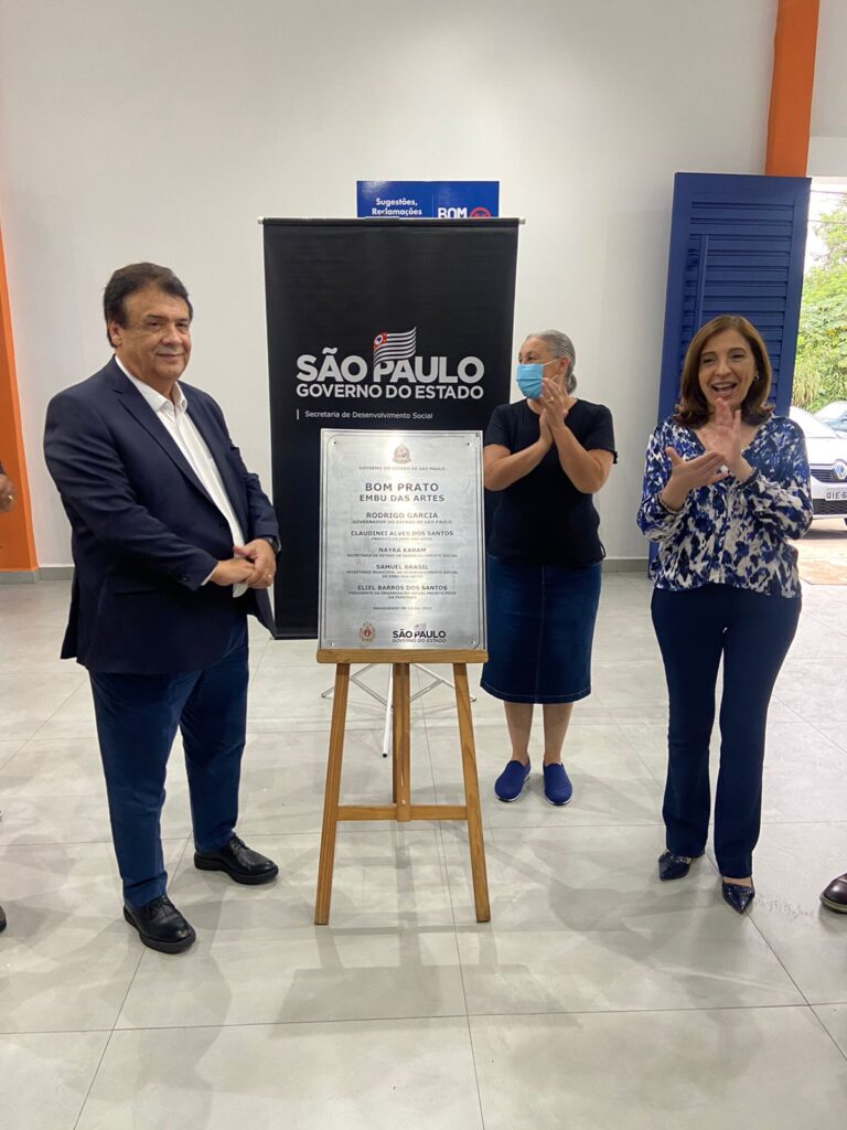 Governo de SP inaugura Bom Prato de Embu das Artes