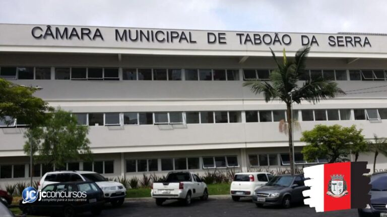 Inscrições abertas para o concurso da Câmara de Taboão da Serra