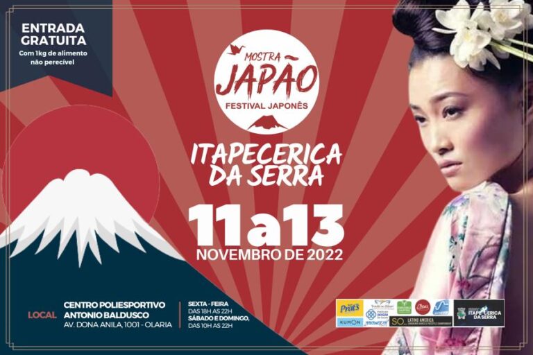 Festival japonês “Mostra Japão” acontece neste fim de semana