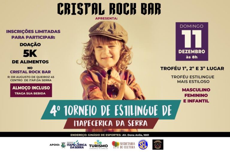 Vem ai o 4° Torneio de Estilingue de Itapecerica da Serra