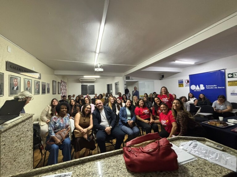 OAB Taboão da Serra fortalece rede de proteção às mulheres com capacitação do projeto OAB Por Elas